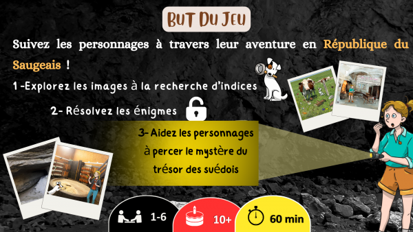 Escape game "Léa et Émilie mènent l'enquête: le trésor des Suédois" – Image 3